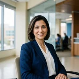 Portrait of Layla Haddad, Chief Operations Officer at Northwind Medical Center